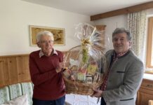 Die Gemeinde Schwendt gratuliert zum 80. Geburtstag …