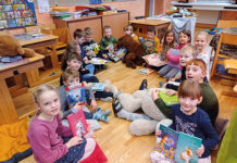 DAS WAR DER VORLESETAG AN DER VS SCHWENDT AM 21. MÄRZ