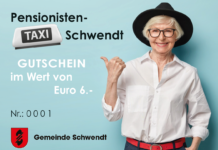 Pensionisten-Taxi-Gutscheine
