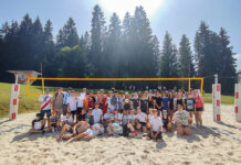 Turnier Beachvolleyball der MS/PTS Kössen
