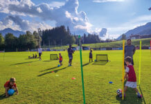 Fußballfreude bei den Jüngsten des FC Kössen