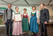 Auszeichnung für „Urlaub am Bauernhof“-Betriebe