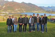 Neue Vorstand und Aufsichtsrat bei der Biokäserei Walchsee