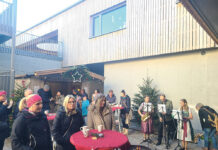Weihnachtliches Sozialzentrum