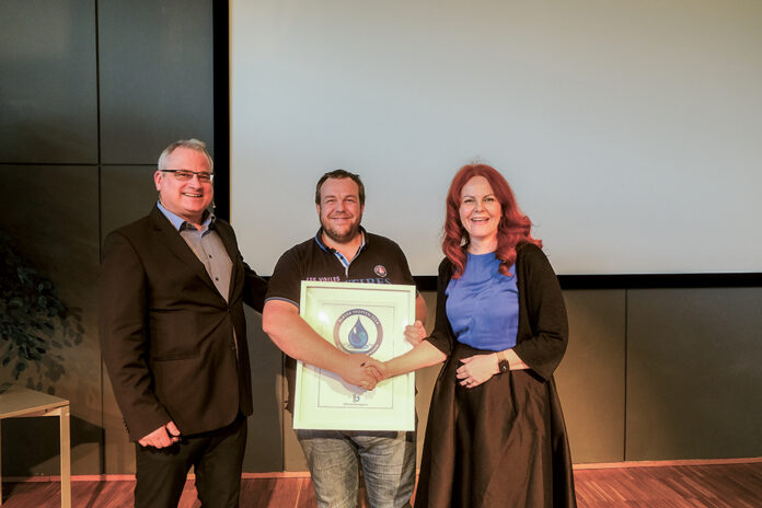 GM Schwendt Verleihung Blauer Tropfen