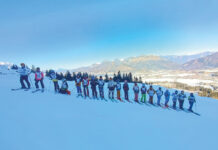 Vortrag der Jäger an der Mittelschule Kössen