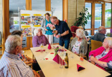 Im Sozialzentrum ging der Rauch auf