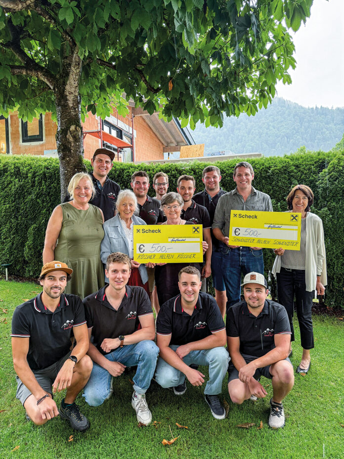 Gm Schwendt Ausflügla Spendenübergabe