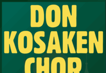 DON KOSAKEN CHOR SERGE JAROFF® Künstlerische Leitung: WANJA HLIBKA   gastiert am Sonntag, 7. September um 19:30 Uhr in der Pfarrkirche Schwendt.