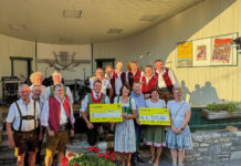Spenden für den Sozialverein „Schwendter helfen Schwendtern“
