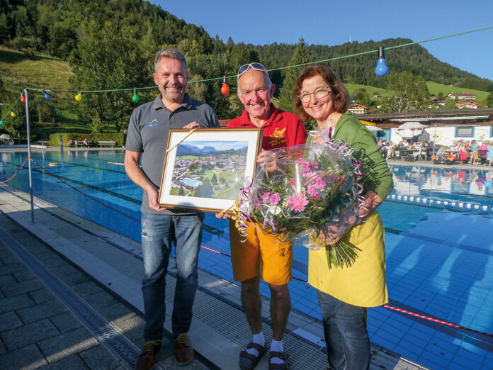 Freibad RiW Bgm. Schlechter, Walter und Cilli Wolfenstetter