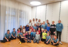 Ein ganz besonderer Trainingsabschluss Besuch von Profi-Triathletin Therese Feuersinger