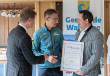 Ehrungen für Matthäus Fischbacher und Peter Wilhelm Zwei Herzensmenschen des LLC Walchsee erhalten das Ehrenzeichen in Silber
