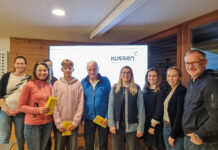 Eisiger Sport mitten in Kössen