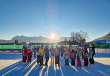 Kössener Kinder in der Welt des Eiskunstlaufs