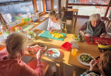 Pizza, Krapfen und Schokospieße