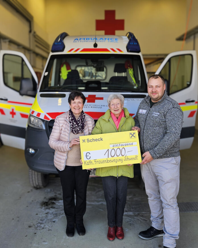 RotesKreuz Spende Frauenbewegung Feb. 2026
