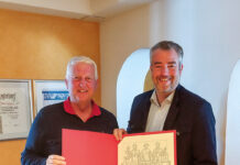 Silberne Ehrenmedaille für Herbert Exenberger